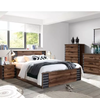 Conjunto de dormitorio y armario individual, doble, tamaño Queen, marco de almacenamiento de madera MDF, muebles, plataforma, cama con cajones