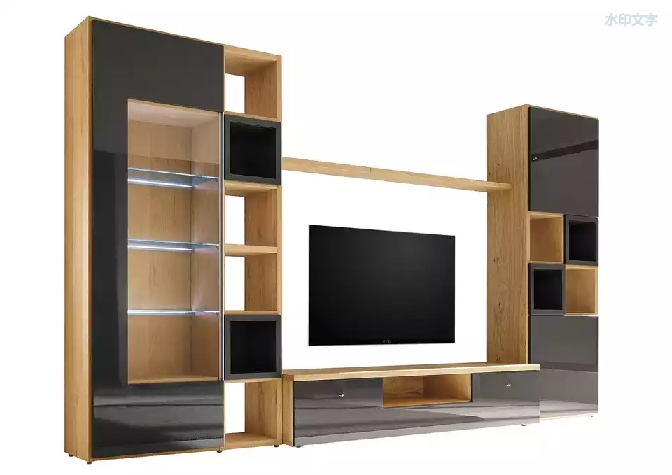 2023 productos populares de tendencia, unidad de pared moderna de entretenimiento para el hogar, mueble de TV con soporte para TV, para sala de estar