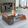 Mesa de oficina de diseño moderno, escritorio pequeño, CEO, jefe, muebles de oficina, muebles comerciales