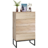 Nuevo hogar, mueble para sala de estar, cómoda de madera, mesita de noche para dormitorio con cajones