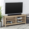 Mueble de TV clásico de madera con 4 cubículos para televisores de hasta 65 pulgadas, 58 pulgadas, muebles de sala de estar modernos