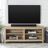 Mueble de TV clásico de madera con 4 cubículos para televisores de hasta 65 pulgadas, 58 pulgadas, muebles de sala de estar modernos