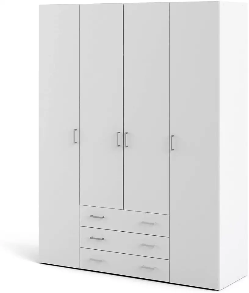Armario TOPWELL, armario sencillo y moderno con paneles de partículas de melamina, armario de almacenamiento, armarios para dormitorio
